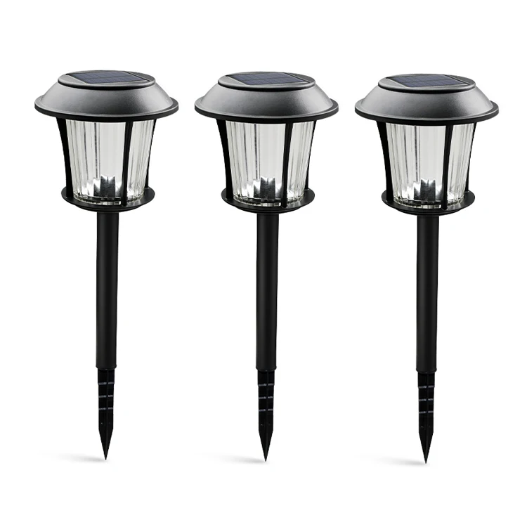 
LOYAL solar powered LED decorative rechargeable waterproof solar small path led garden light 