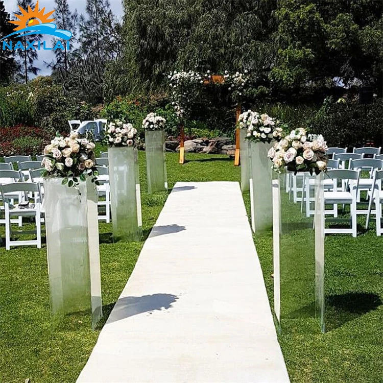 Naxilai акриловые плинтусы демонстрационные стенды-стеллажи для свадебного partyacrylic плинтусы и свадебные украшения столб