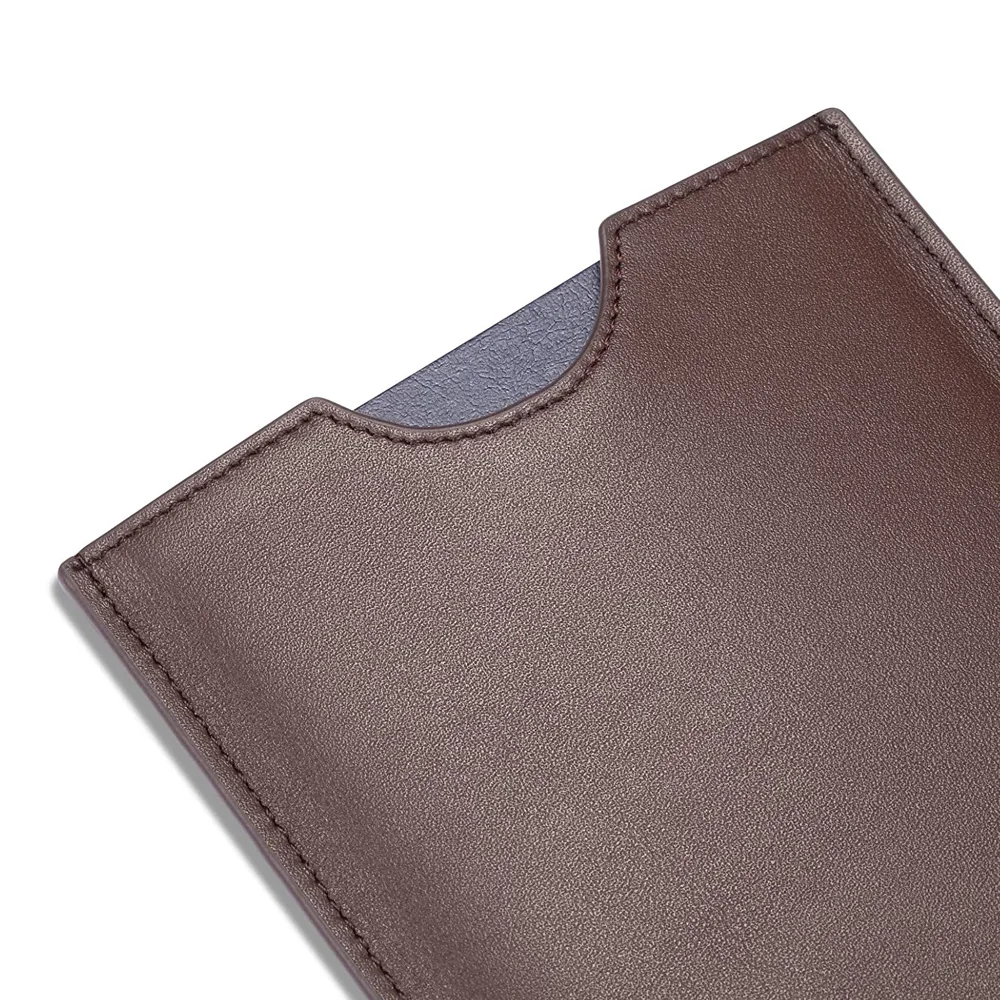 2022 New Multifunctional Genuine Leather Card Holder Travel Passport Cover Wallet RFID Blocking Easy Retrieval Passport Sleeve
