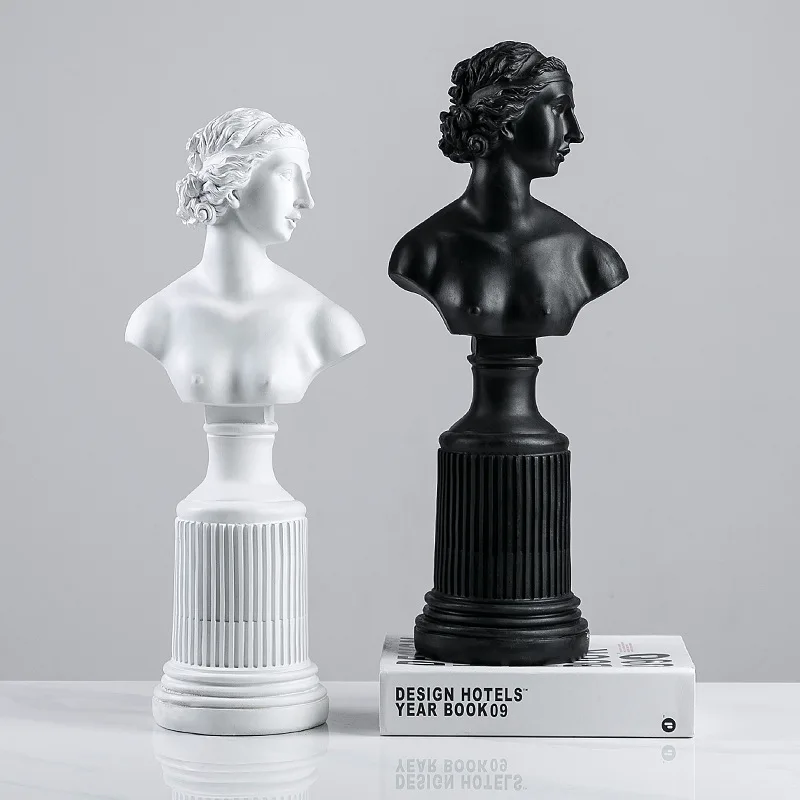 Europe Modern Goddess polyresin Sculptures Saint Figurine Resin Crafts Art Sculpture For Sale