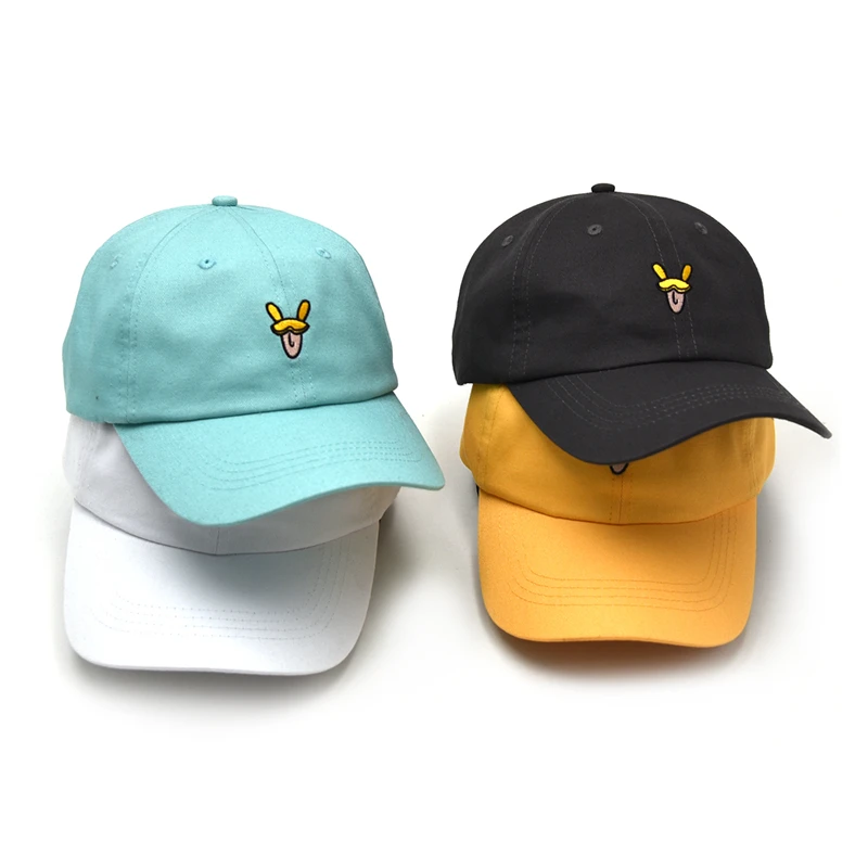 High Quality Dad Hats Custom Embroidery Logo Cotton 6 Panel Embroidered Blank Plain Cap Unstructured Dad Hats Baseball Caps