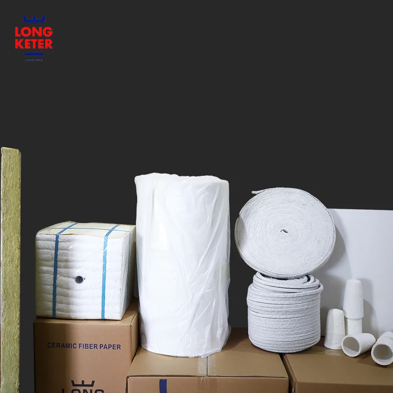 Factory Price 1260 Degree Refractory Alumina Silicate Needle Ceramic Fiber Insulation Blanket