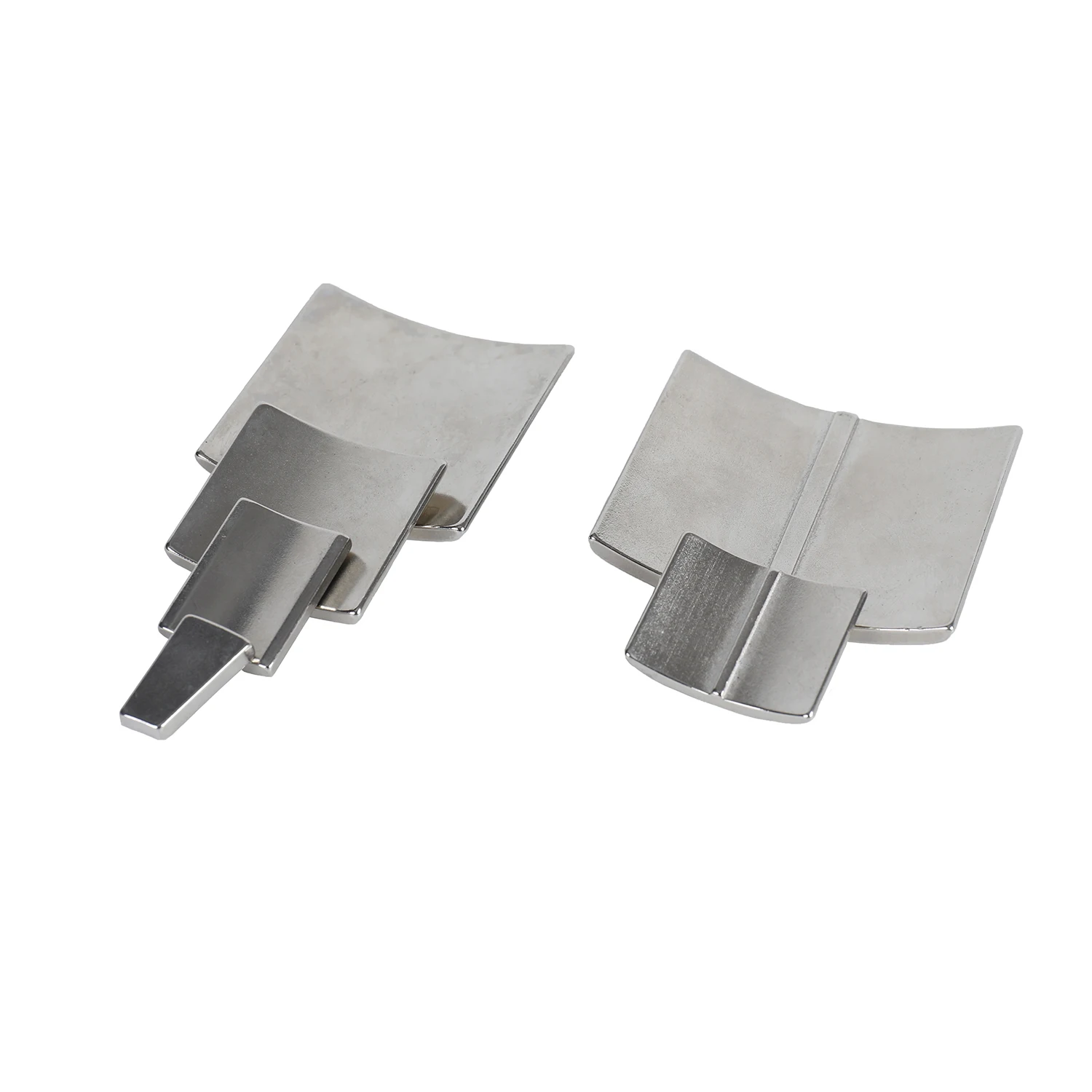 Customized Segment Magnet Super Strong Magnet Sintered Nickel Coated Neodymium Magnet N52