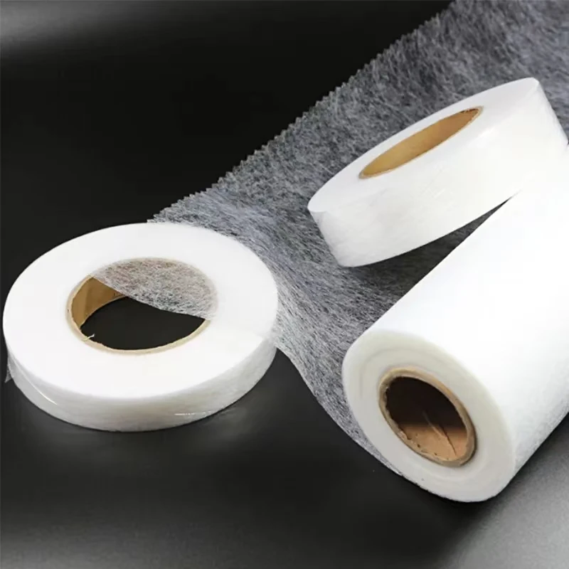 Double Sided Adhesive Tape Fusible Interlining Hot Melt Adhesive Web For Garment