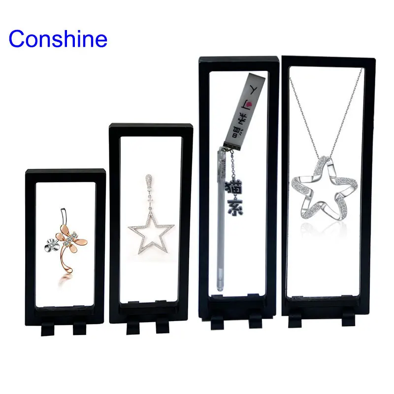 Conshine OEM navy microfiber set front showcase props jewelry display tray ring dish jewelry jewelry dish stand