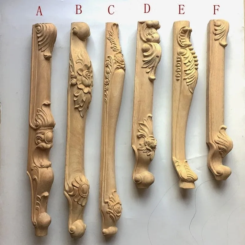 Interior decorative wooden decor wood  carved corbel wood capital sticker