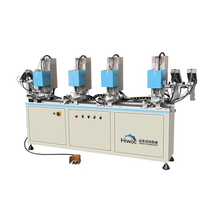 Automatic UPVC Window and Door Making Four Head Screw Fastening Machine