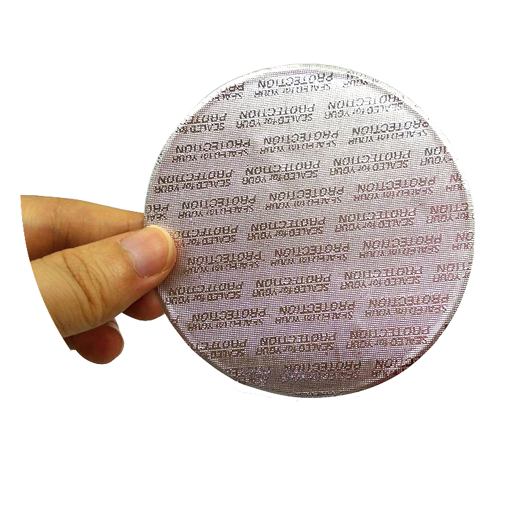 Pressure sensitive sealing liners pure aluminum foil seals Self-adhesive gasket