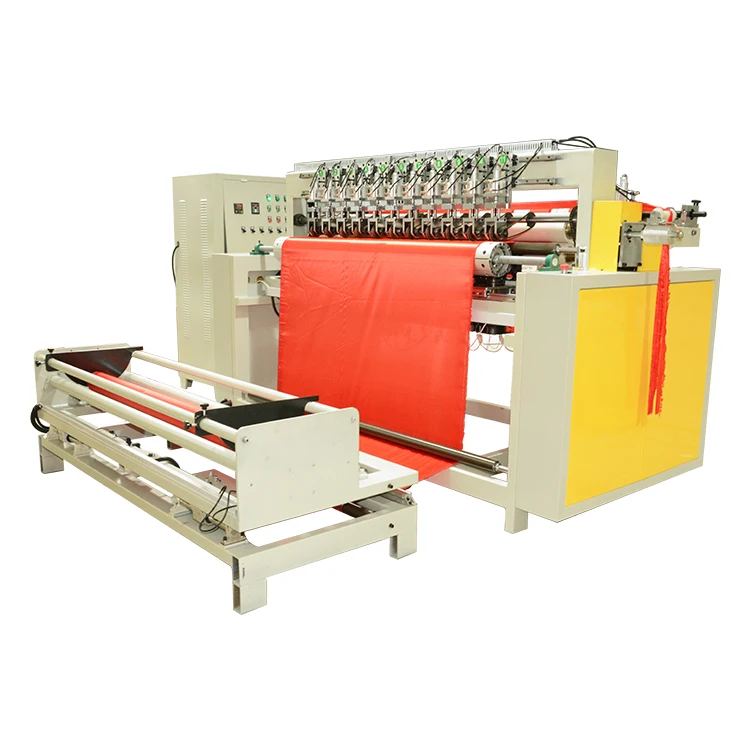 Automatic Ultrasonic textile fabric cutting spreading machine uilting Slitting Crosscutting Machine