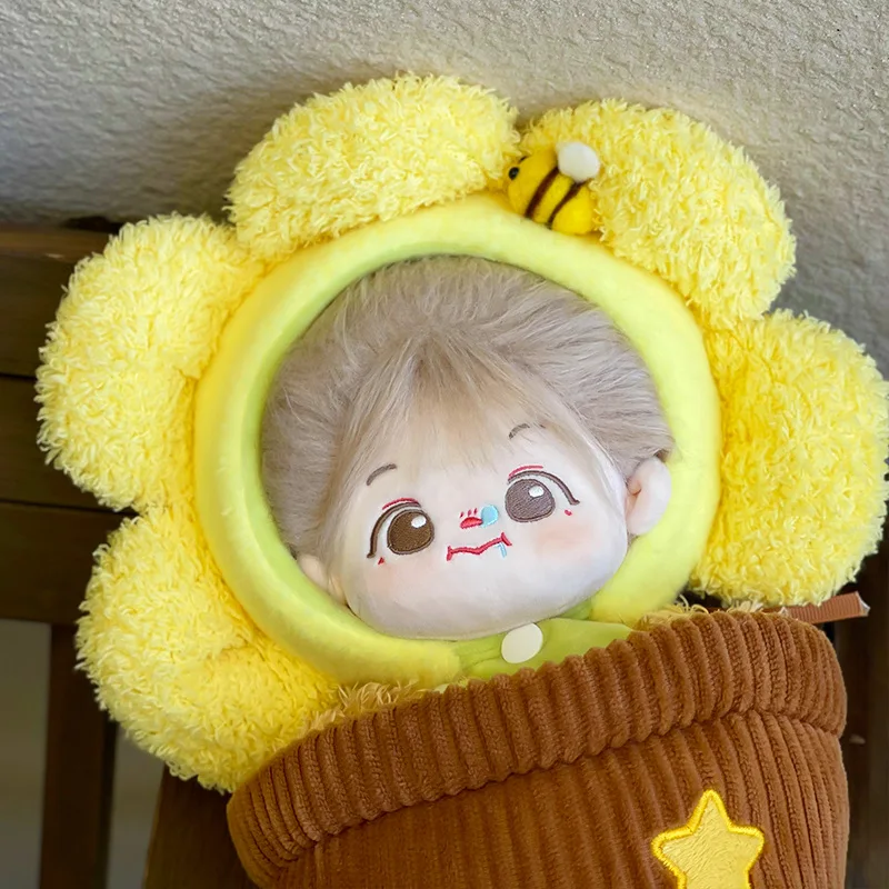 Пользовательские растения в горшке анимация идол звезда плюшевая кукла на заказ kpop кукла Кроссбоди сумка