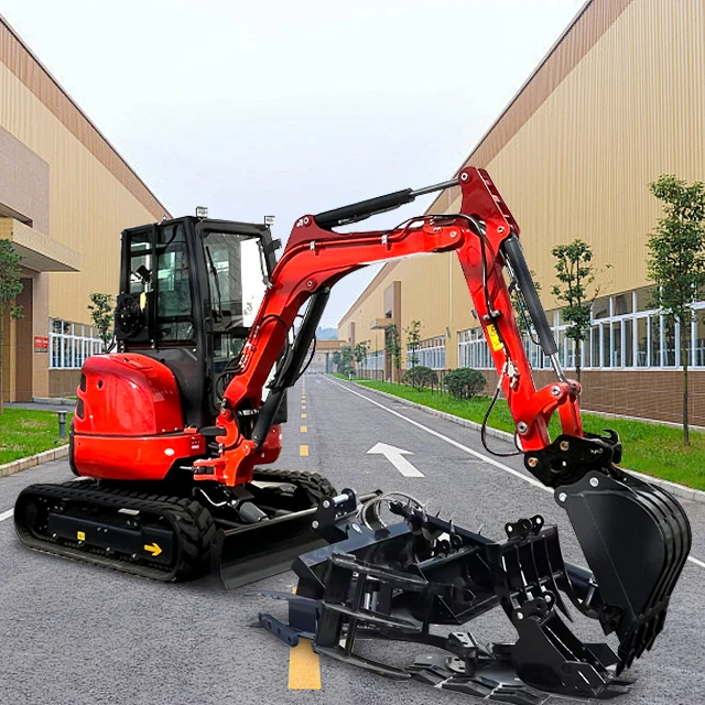 Mini Excavator 2 ton 3.5 Ton EPA Euro 5 Kubota Engine Crawler Digger Farm Chinese Mini Excavator Machine