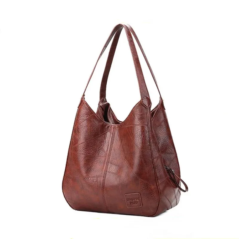 Women Soft Leather Hand bags Luxury Handbags Shoulder Bags Female Top-handle Bags large capacity