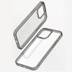 High quality Transparent  Crystal Clear TPU Luxury  tempered glass Phone Case for iPhone 15 Pro 14 13 12 11Pro Max