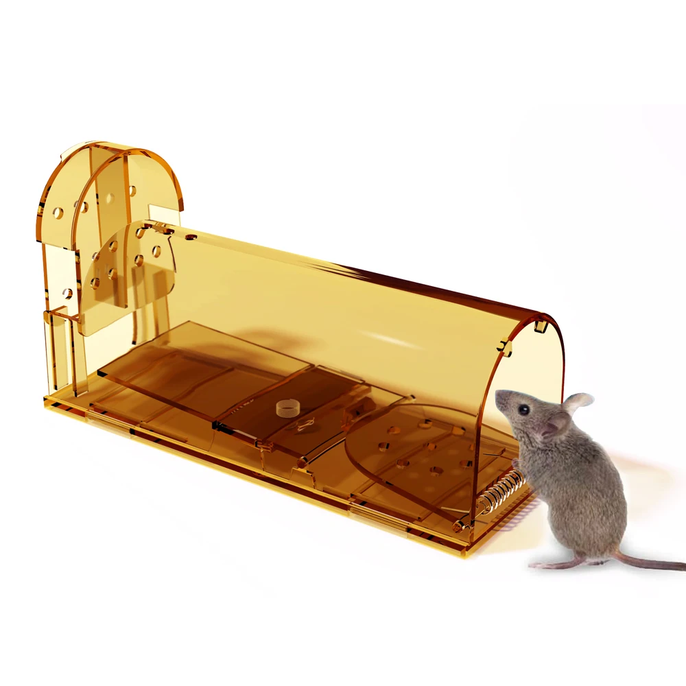 Summer Products Rat Mice Trap Reusable Live Multi Catch Plastic Mouse Trap for Home