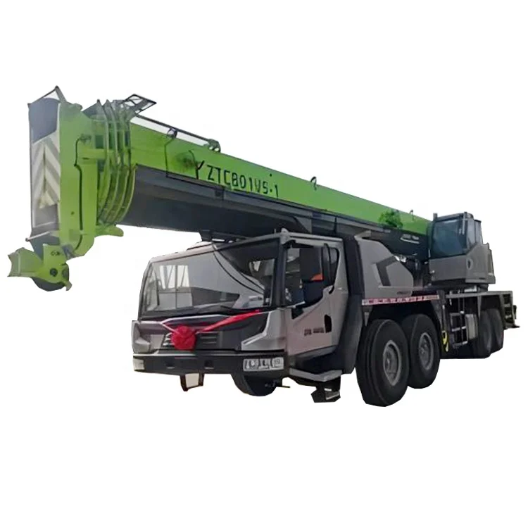 Zoomlion ZTC801V562-1: Versatile and Efficient 80-ton Truck Crane for Different Applications