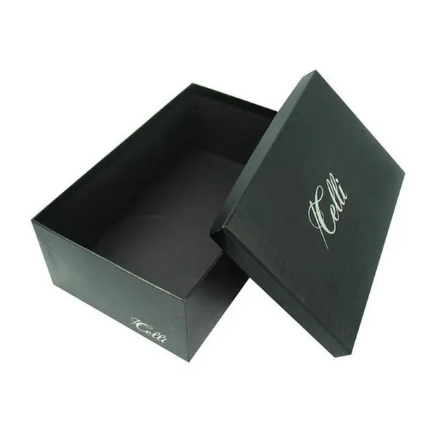 black kraft boxes custom logo dress wedding favor boxes car perfume box packaging with lid