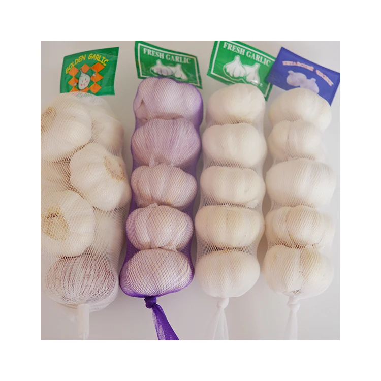 Good Quality Kitchen Ginger Storage Bags Garlic Plastic Mesh Bag