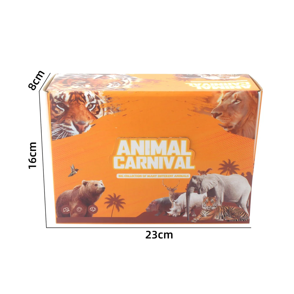 Eco-friendly toy animals zoo for plastic realistic zoo animal set toy For kids