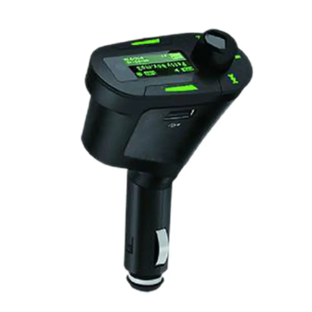 Car MP3 Player FM Transmitter Modulator USB 2.0 SD TF Card AUX PC Interface Red/Blue/Green Light