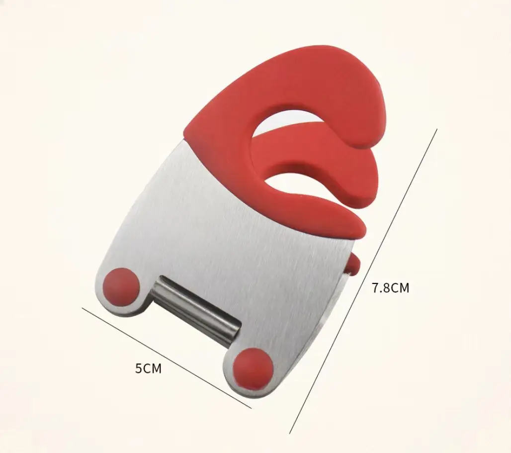 Pot Clip Holder Utensil Pot Clip Spoon Rest Stainless Steel Kitchen Gadget For Restaurant