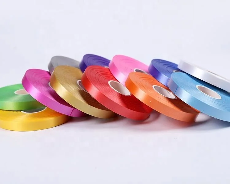 
10mm*50M Wholesale Colorful Christmas PP Gift Curling Ribbon 