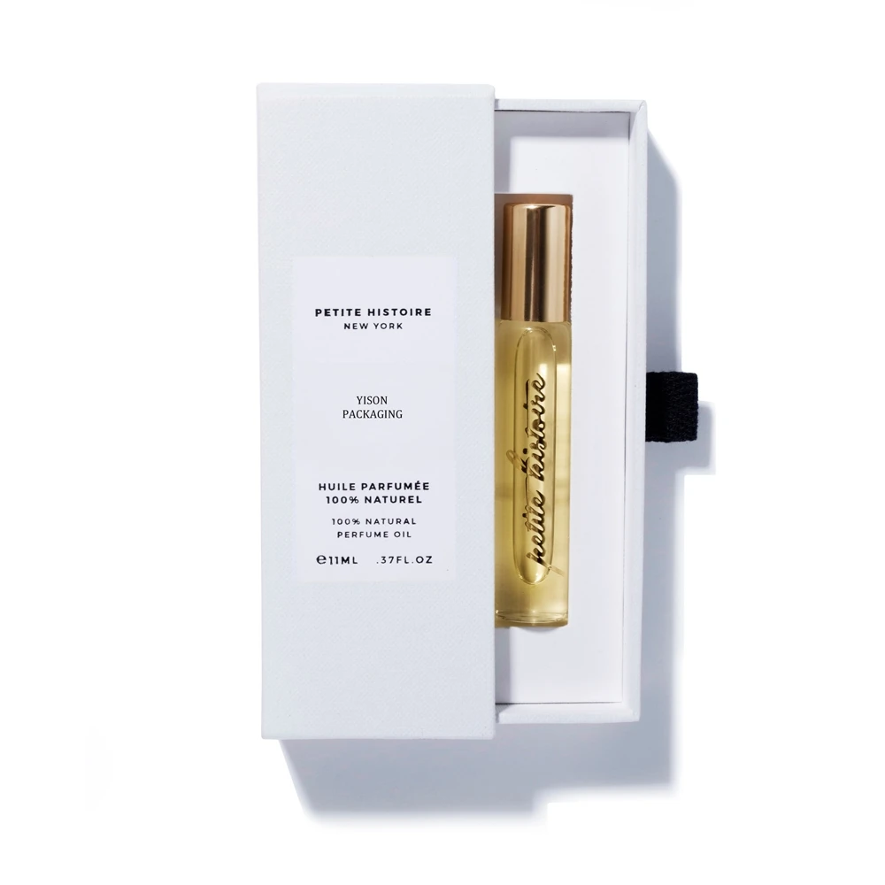 custom empty luxury 5ml 10ml roll on parfum perfume sample oil tester bottle box packaging