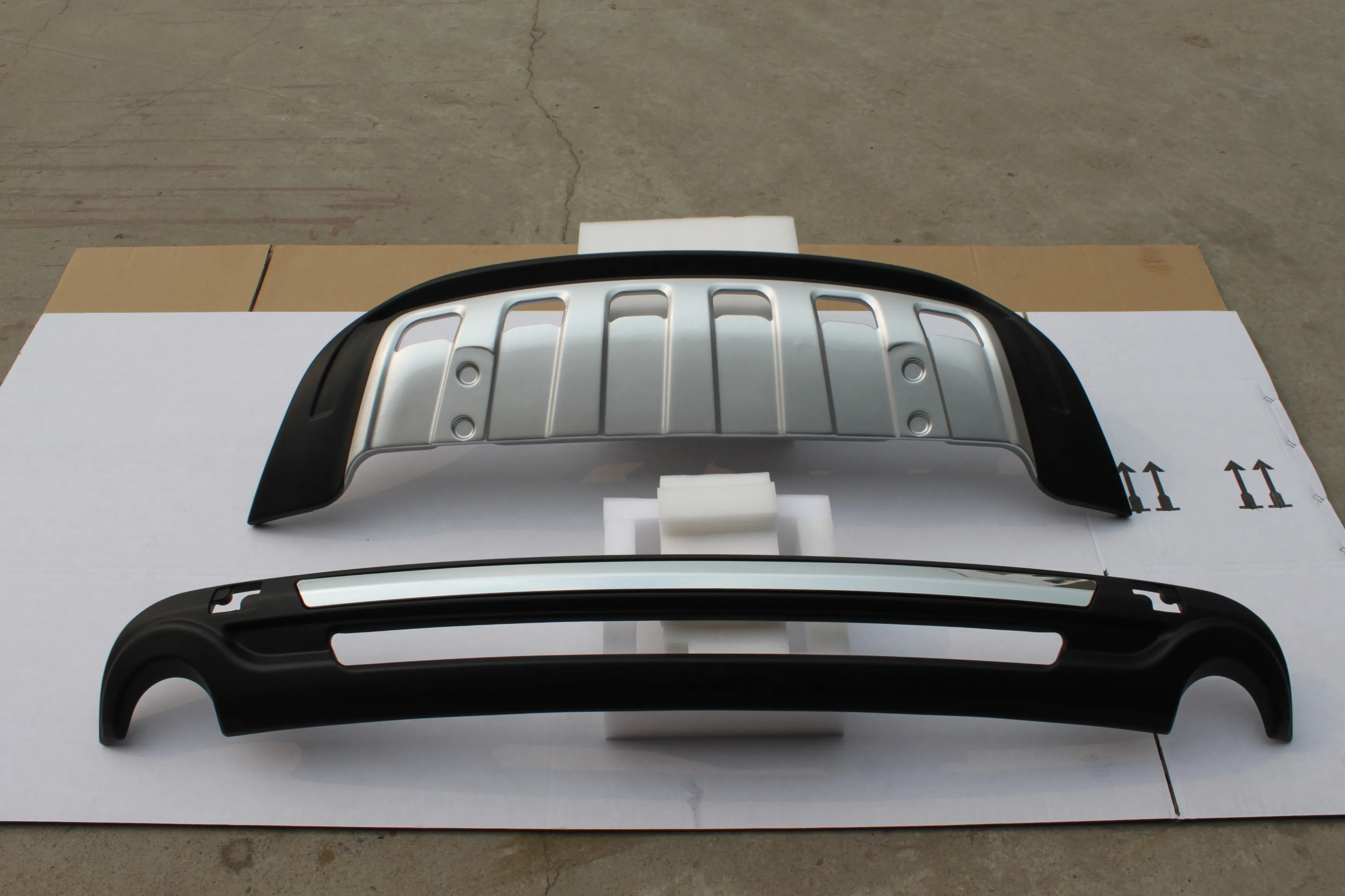 Exterior Accessories Auto Parts Bumper guard for Audi Q7