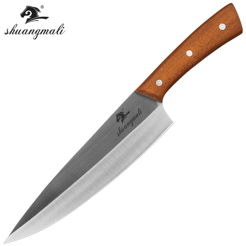 4Cr13 Stainless Steel Chef Kitchen Cleaver Butcher Knife