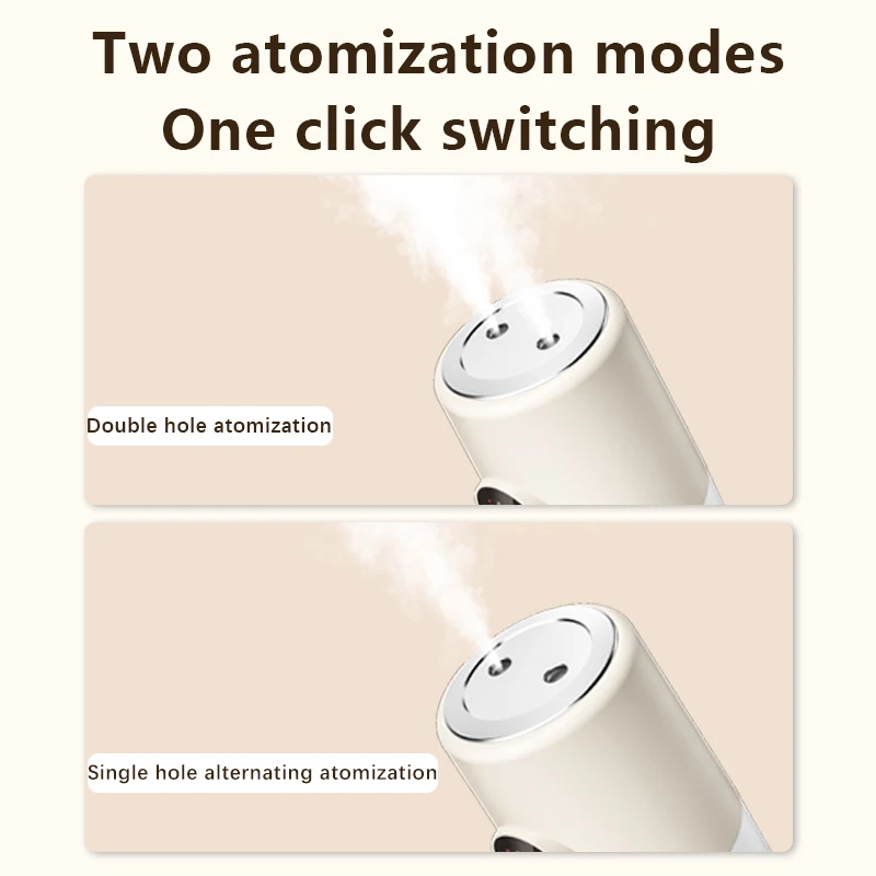 Hot Sale Fashion Ultrasonic Atomizer USB TYPE-C Mini air Humidifier H2O Suitable for Home Hotel Car School Small Humidifier