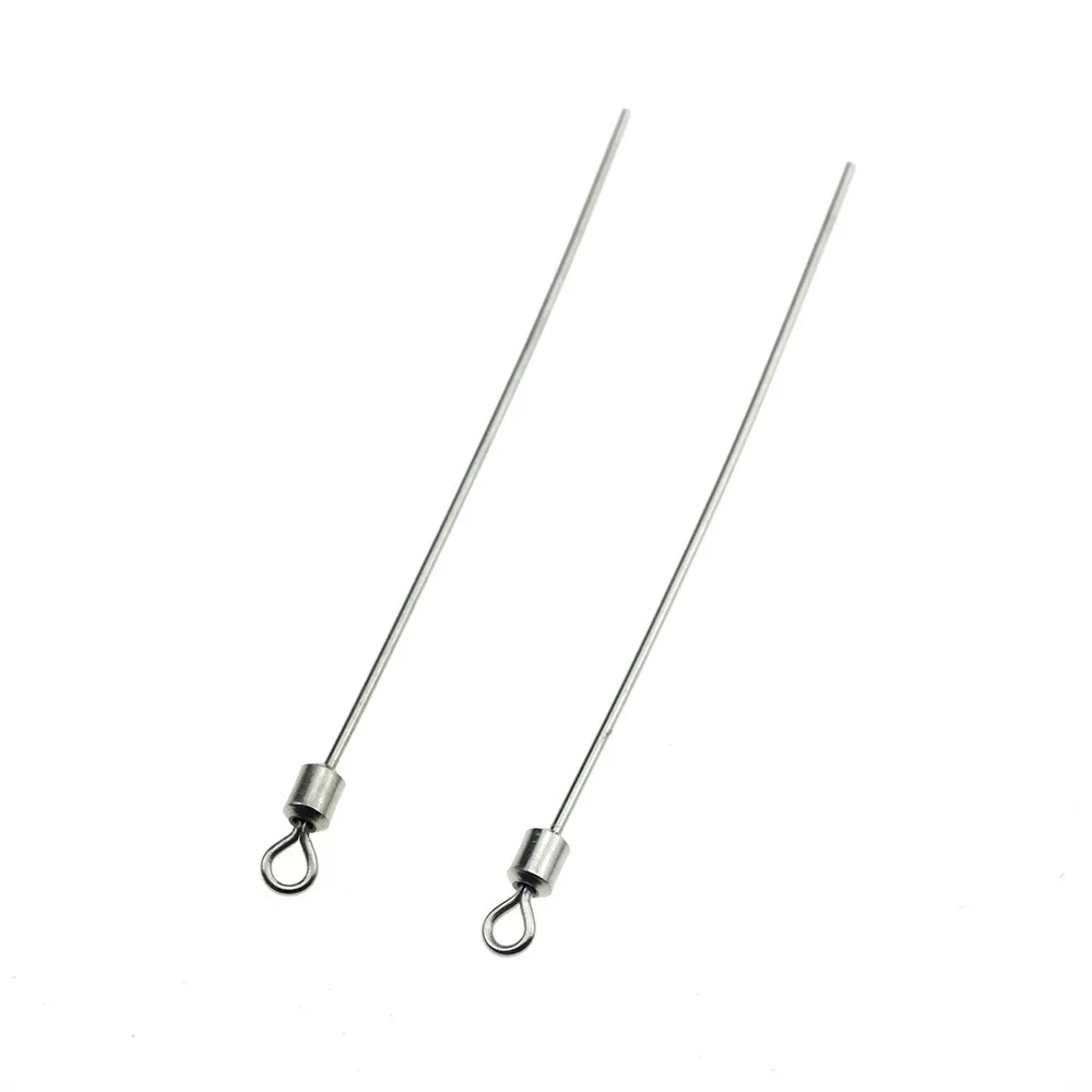 Fishing Tackle Fishing swivel snap brass rig clip Rolling swivel brass long pole swivel