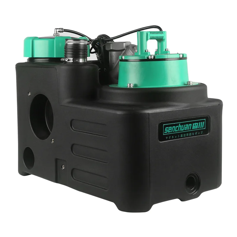 basement sewage treatment water pump  permanent magnet and variable frequency conversion sewage lifting