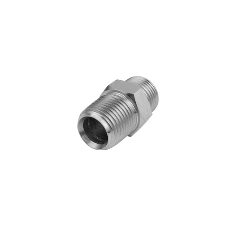 Steel Straight ORFS Male to NPT Male Hydraulic Connector and Adapters Pipe Fittings