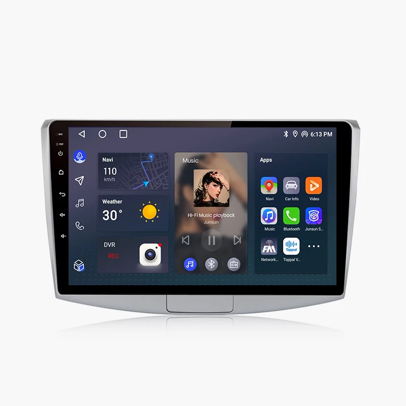 Junsun V1Pro  For Passat B6 B7 CC 2010 -2015 EU Stock AI Voice 2 din Android Auto Car RadioCarplay Car Multimedia GPS autoradio