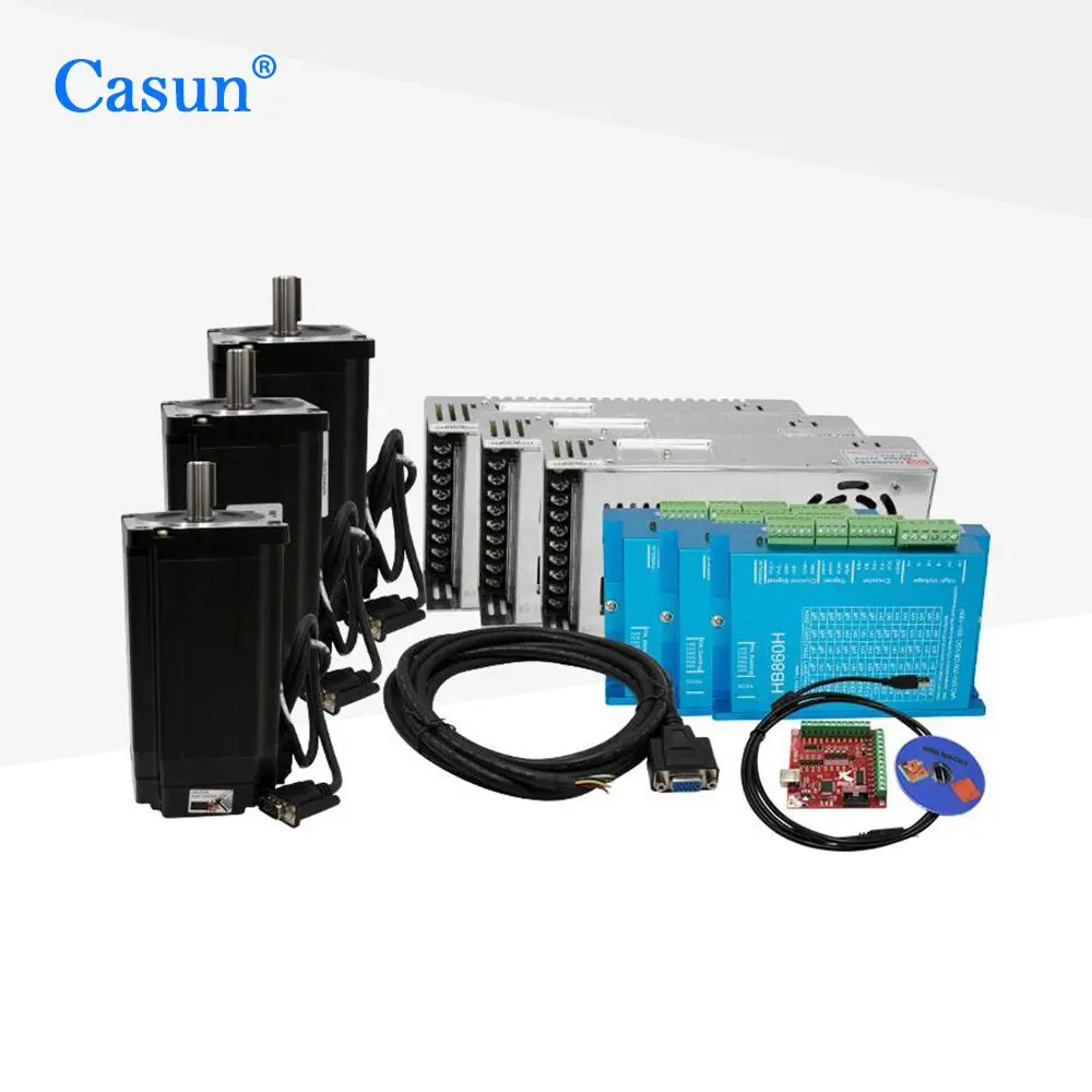 Made in China Geared Stepper Motor With Encoder Nema 34 12Nm Closed Loop Stepper Motor