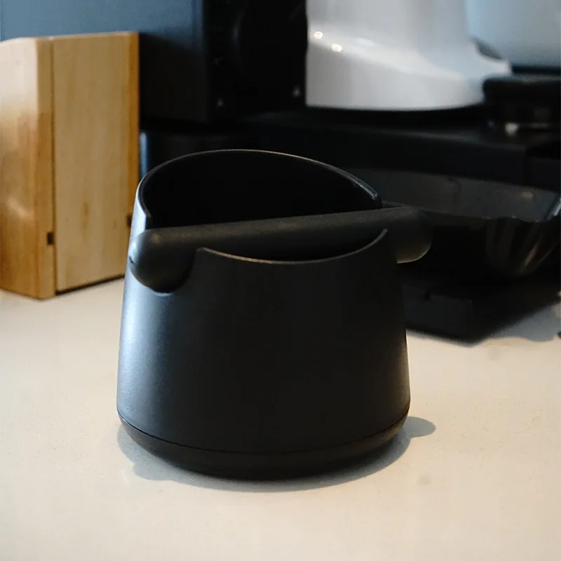 Handheld Espresso Bean Bucket Container Anti-Slip Coffee Grounds Knock Box Customizable Logo Tea Waste Box Stocked Accessories