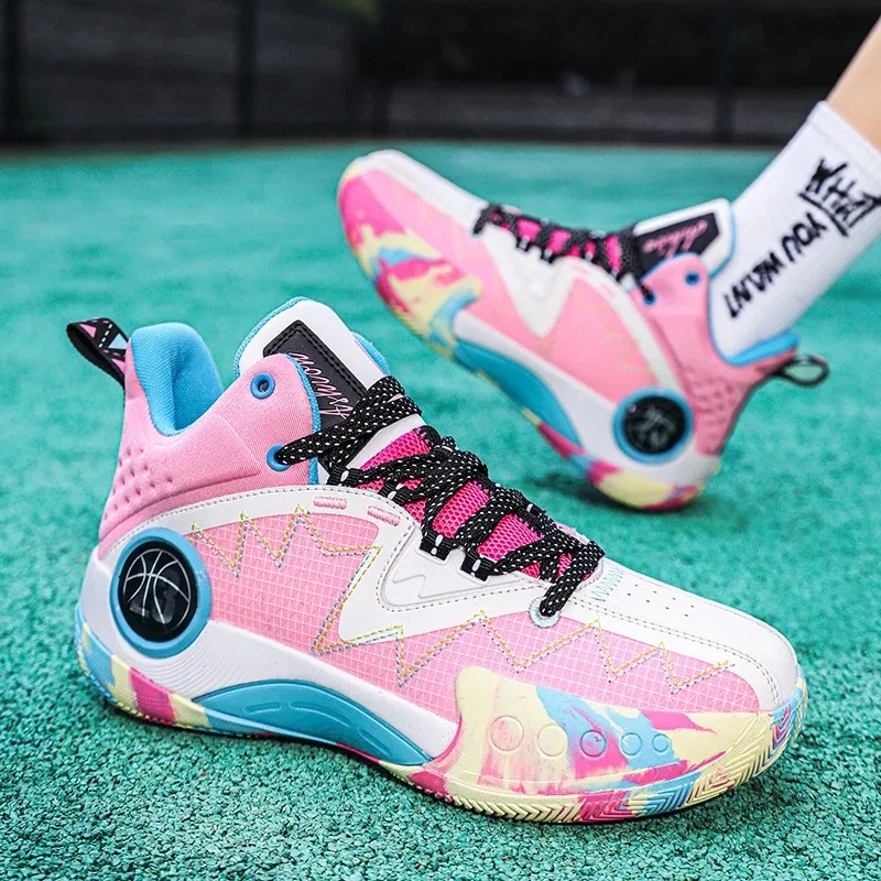 High Quality Mens Basketball Sneakers Training Sports Shoes Wearable Tenis Masculino ForMotion Basketball Shoes 35-46