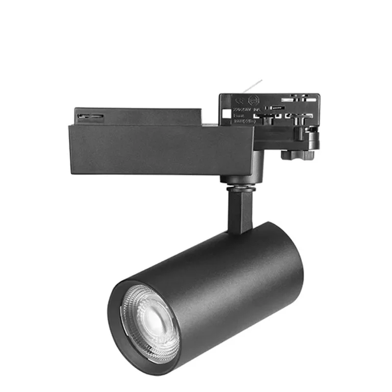 Dimmable CE ROHS Commercial Focus Track Light High Brightness Spot Light 4 wire 3 phase High Lumen RGB Track LIGHT