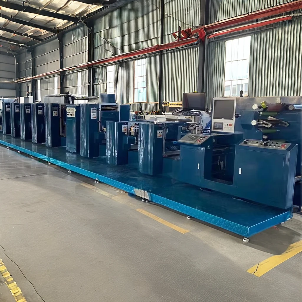 WJPS-350 Web Feed IML Label Offset Printing Machine