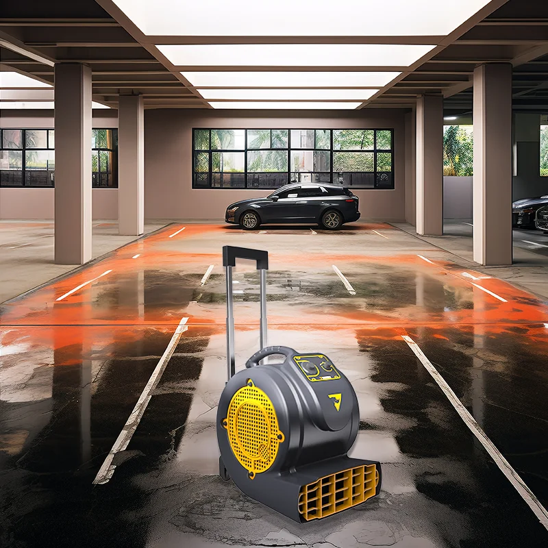Industrial Commercial Floor Fan Dryer Blower Low Profile Air Mover Carpet Dryer Electric Floor Drying Cleaning