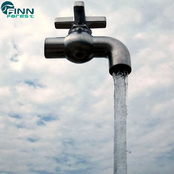 Outdoor Stainless Steel Magic Water Faucet Garden Ornament Fountain