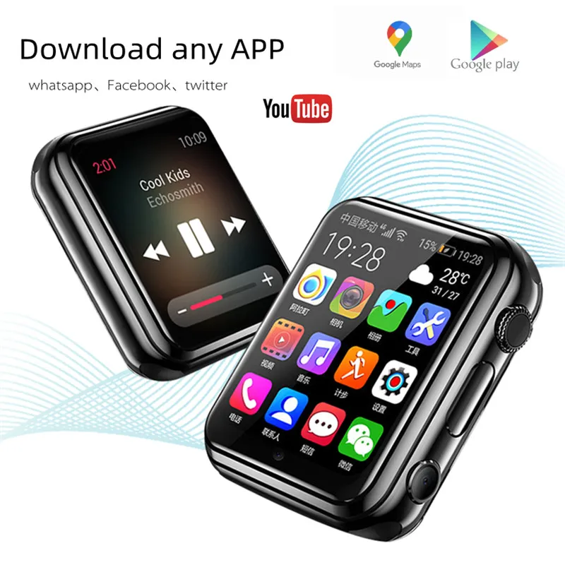Mobile Phone Children Smartwatch Android 9.0 Student Video Call Kid 4G Smart Watch W5 for kids with Gps Positioning Wifi App