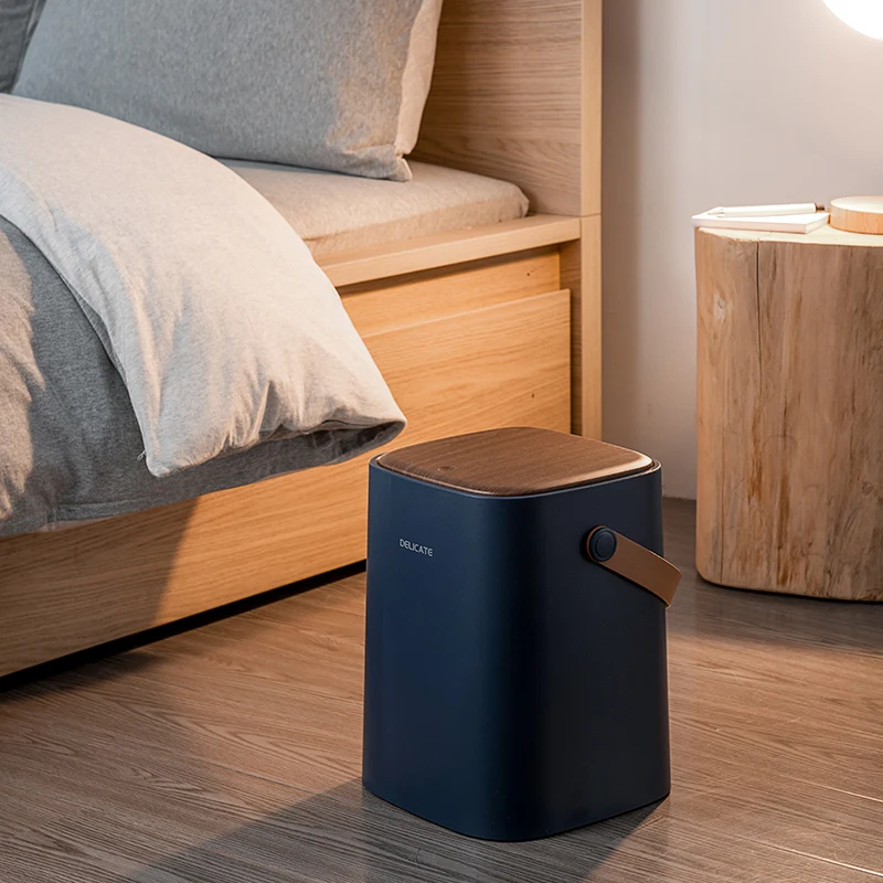 Pinmoo Design  Garbage Can Household Living Room Bedroom Kitchen Toilet Office Trash Can