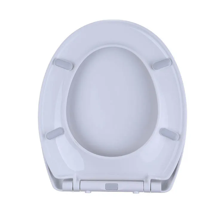 Universal size sandwich shape one button quick release slow down silent baby care pp toilet seat