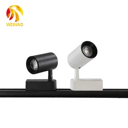 Продажа с завода, белые регулируемые коммерческие магазины одежды 7 Вт, светодиодная подсветка