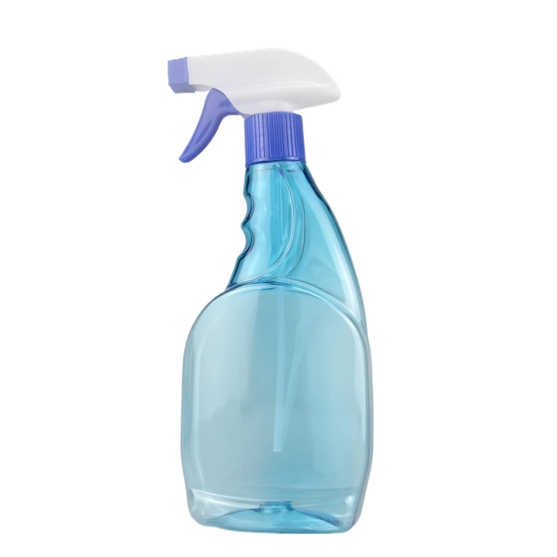 300ml 400ml 500ml  750ml  Alcohol Disinfection Sub Bottle Hand Button Spray Gun Transparent Cleaning Spray Trigger Bottle