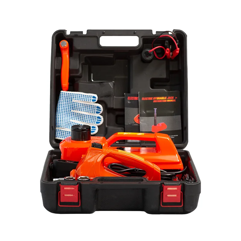 High-Performance 12V Electric Car Jack Quick Safe Hydraulic Lift for Car Wash Auto Jack Set