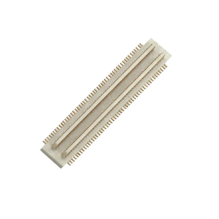Manufacturer wholesale 0.5mm pitch 98 pin 180 degree surface mounted SMT plate to plate male plug connector
