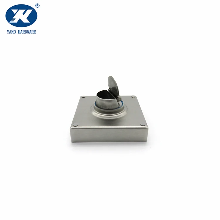 Stainless Steel Tile Insert Anti Odor Floor Drain Cover Grate Strainer Square Brass Shower Drain