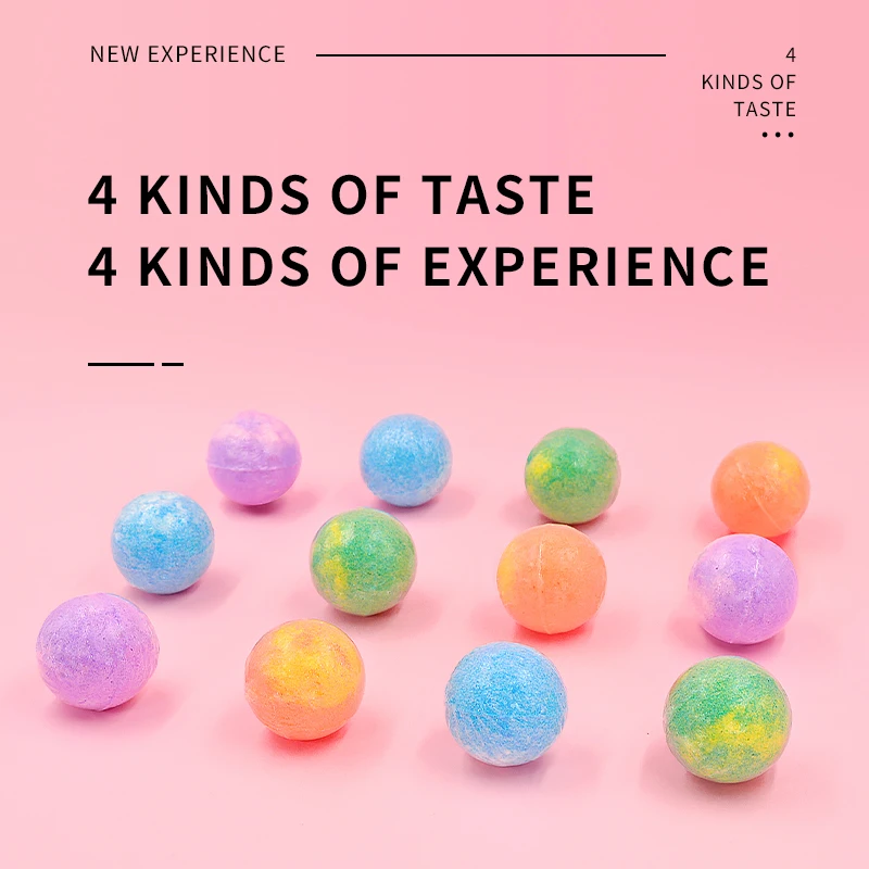 Fizzy bath bombs for whitening bomb kits home rainbow cloud spa luxury women custom with ring large surprise amazon hot sale