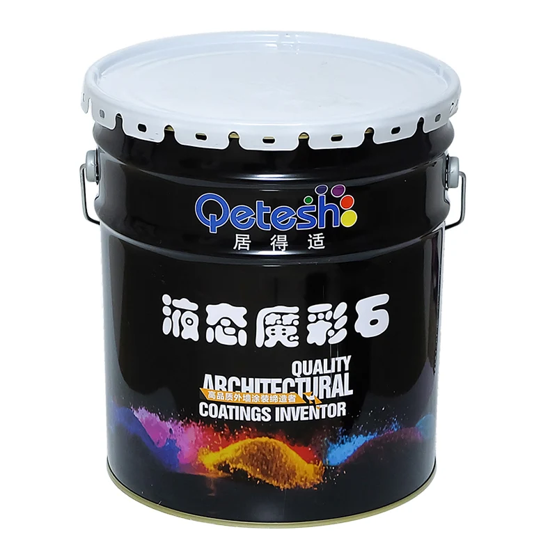 
water based stone effect Liquid Decoration wall paintwall paint for Exterior 